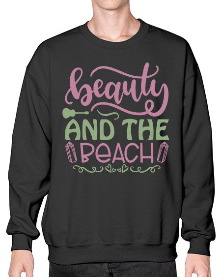 Beauty And The Beach 17# -  fashion- Sweatshirt - Crew