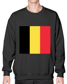 Belgium 437# - world flags- Sweatshirt - Crew
