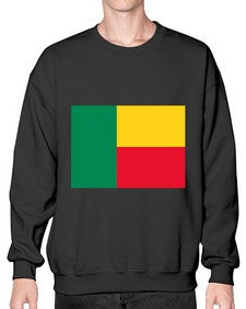 Benin 442# - world flags- Sweatshirt - Crew