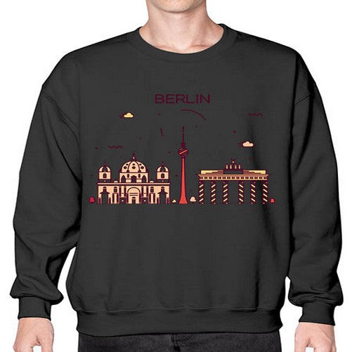 Berlin 447# - cities- Sweatshirt - Crew