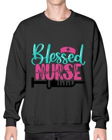 Blessed Nurse Style Style 628# - nurse- Sweatshirt - Crew