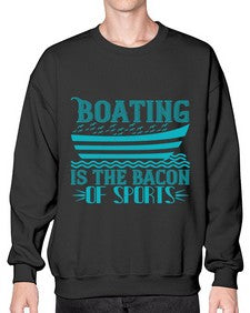 Boating is the Bacon of sports 5# - boats- Sweatshirt - Crew