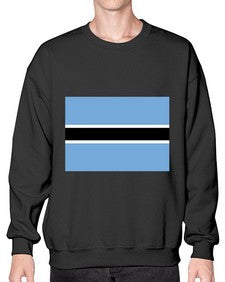 Botswana 482# - world flags- Sweatshirt - Crew