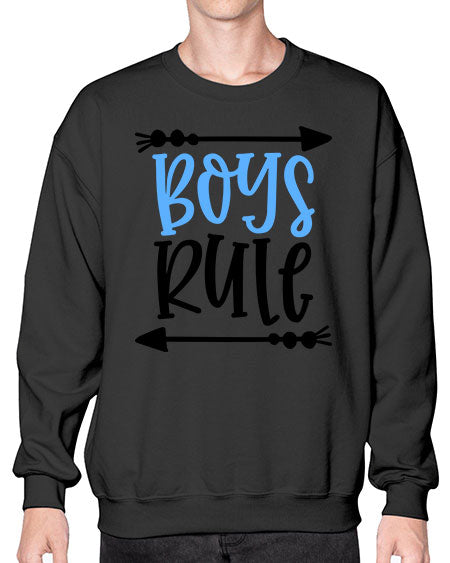 Boys Rule Style 283# - baby- Sweatshirt - Crew