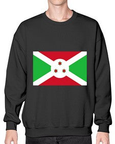 Burundi 523# - world flags- Sweatshirt - Crew