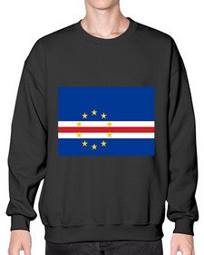 Cabo Verde 525# - world flags- Sweatshirt - Crew