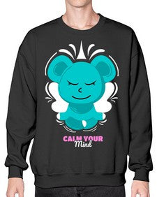 Calm Your Mind 189# - yoga- Sweatshirt - Crew