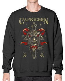 Capricorn 198# - capricorn- Sweatshirt - Crew