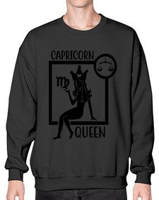 Capricorn queen 194# - capricorn- Sweatshirt - Crew