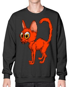 Cat 32# - cartoon animals- Sweatshirt - Crew