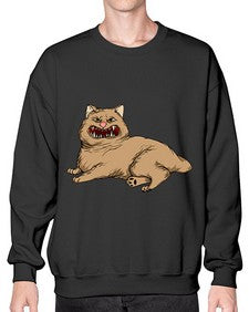 Cat 34# - cartoon animals- Sweatshirt - Crew