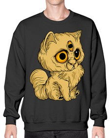 Cat 35# - cartoon animals- Sweatshirt - Crew