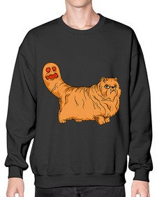 Cat 36# - cartoon animals- Sweatshirt - Crew