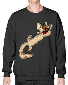 Cat 38# - cartoon animals- Sweatshirt - Crew