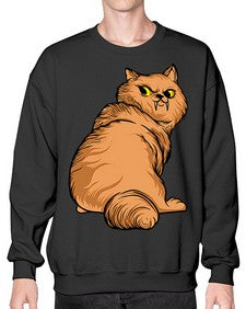 Cat 48# - cartoon animals- Sweatshirt - Crew