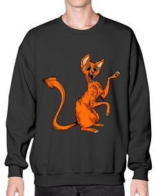 Cat 50# - cartoon animals- Sweatshirt - Crew