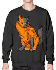 Cat 54# - cartoon animals- Sweatshirt - Crew