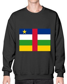 Central African Republic 551# - world flags- Sweatshirt - Crew