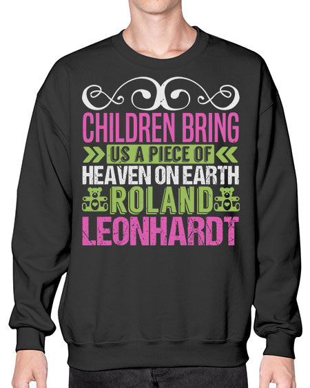 Children bring us a piece of Heaven Style 58# - baby- Sweatshirt - Crew