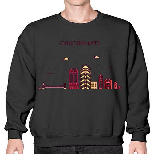 CincinnatiOH 590# - cities- Sweatshirt - Crew