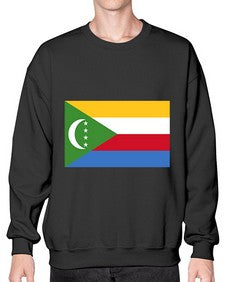 Comoros 612# - world flags- Sweatshirt - Crew