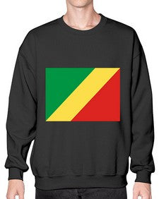 Congo Republic of the 614# - world flags- Sweatshirt - Crew