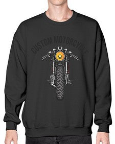 Custom motorcycle 15# - motorcycle- Sweatshirt - Crew