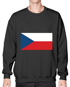 Czechia 637# - world flags- Sweatshirt - Crew
