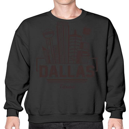 Dallas 645# - cities- Sweatshirt - Crew