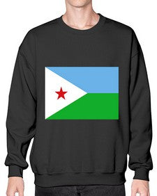 Djibouti 670# - world flags- Sweatshirt - Crew