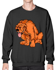 Dog 100# - cartoon animals- Sweatshirt - Crew