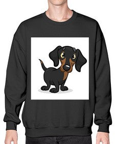 Dog 85# - cartoon animals- Sweatshirt - Crew