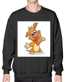 Dog 86# - cartoon animals- Sweatshirt - Crew