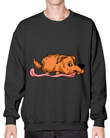 Dog 89# - cartoon animals- Sweatshirt - Crew