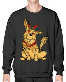 Dog 91# - cartoon animals- Sweatshirt - Crew