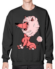 Dog 92# - cartoon animals- Sweatshirt - Crew