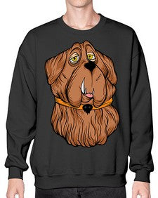 Dog 94# - cartoon animals- Sweatshirt - Crew