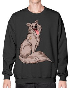 dog 98# - dogs- Sweatshirt - Crew