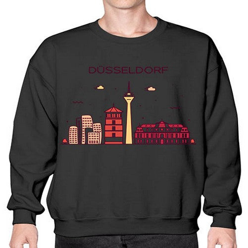 Dusseldorf 698# - cities- Sweatshirt - Crew