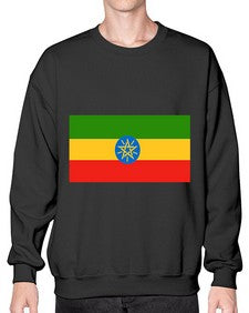 Ethiopia 715# - world flags- Sweatshirt - Crew