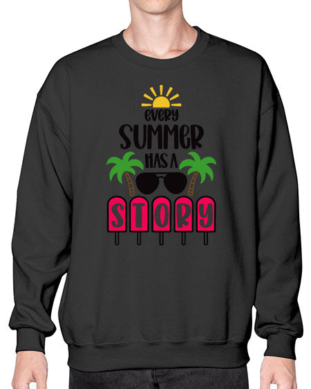 Every Summer Has A Story Style 46# - summer- Sweatshirt - Crew