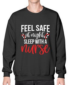 Feel Save Style 778# - nurse- Sweatshirt - Crew