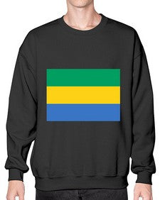 Gabon 754# - world flags- Sweatshirt - Crew