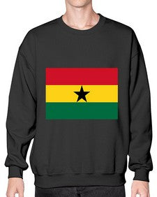 Ghana 768# - world flags- Sweatshirt - Crew