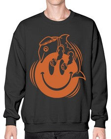 Give smile get hugs 131# - cartoon general- Sweatshirt - Crew