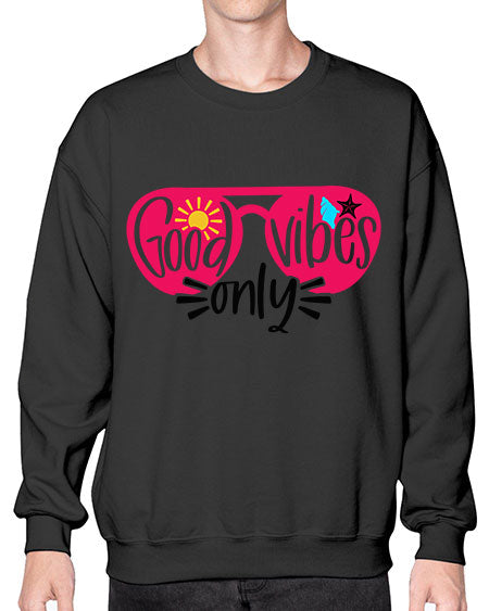 Good Vibes Only Style 42# - summer- Sweatshirt - Crew