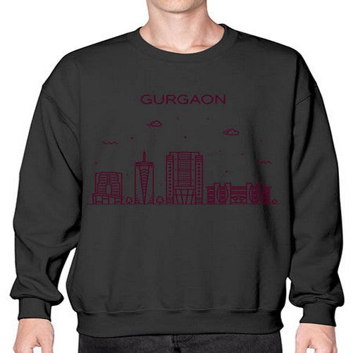 Gurgaon 797# - cities- Sweatshirt - Crew