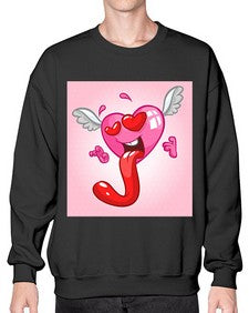 Heart 139# - cartoon general- Sweatshirt - Crew