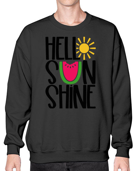 Hello Sunshine Style 37# - summer- Sweatshirt - Crew