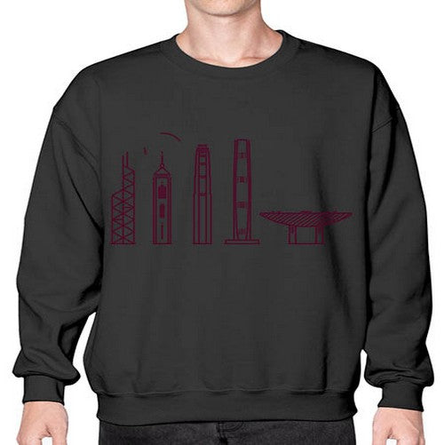 HongKong 901# - cities- Sweatshirt - Crew